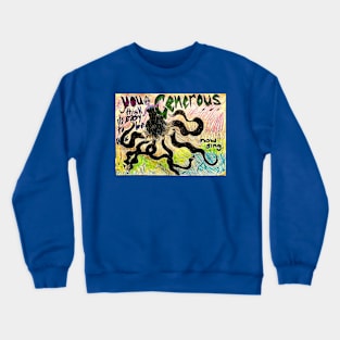 Charity, it’s what I do. Crewneck Sweatshirt